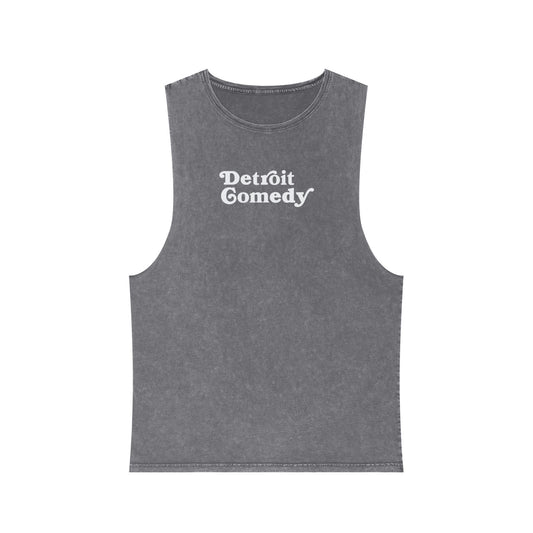 Detroit Comedy - Unisex Stonewash Tank Top