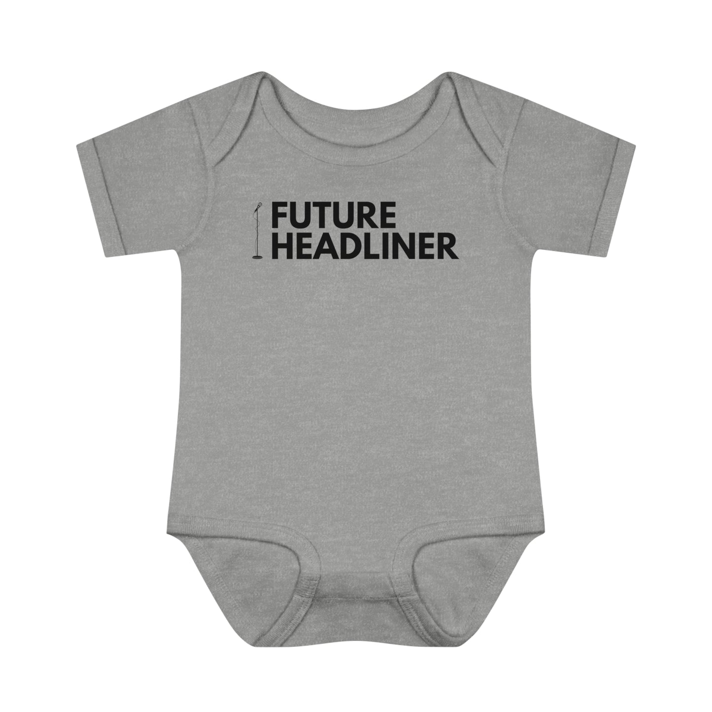 Future Stand Up Comedy Headliner Onesie - Infant Baby Rib Bodysuit