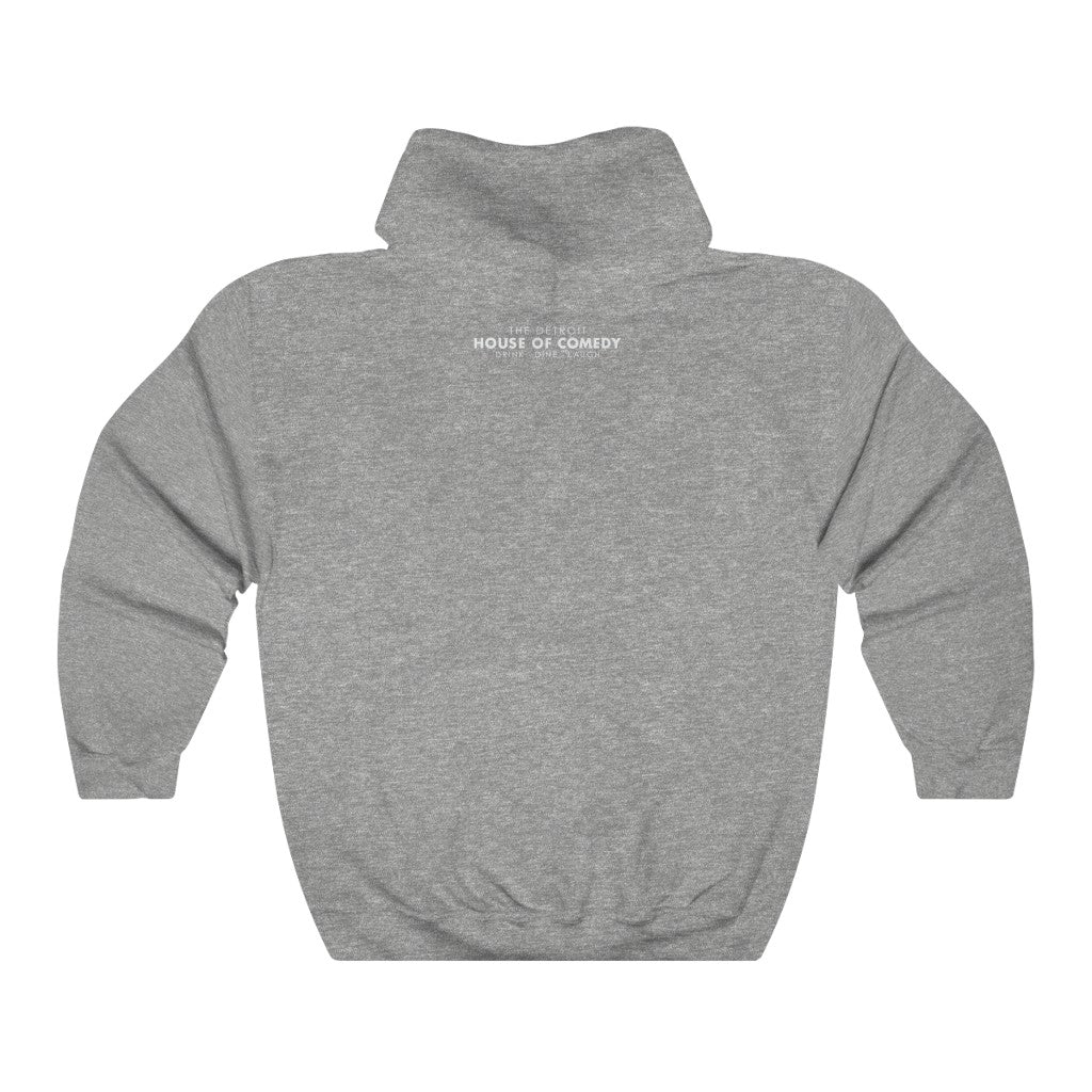 Detroit Comedy Hoodie - Detroit House of Comedy - Unisex Heavy Blend™ Hooded Sweatshirt
