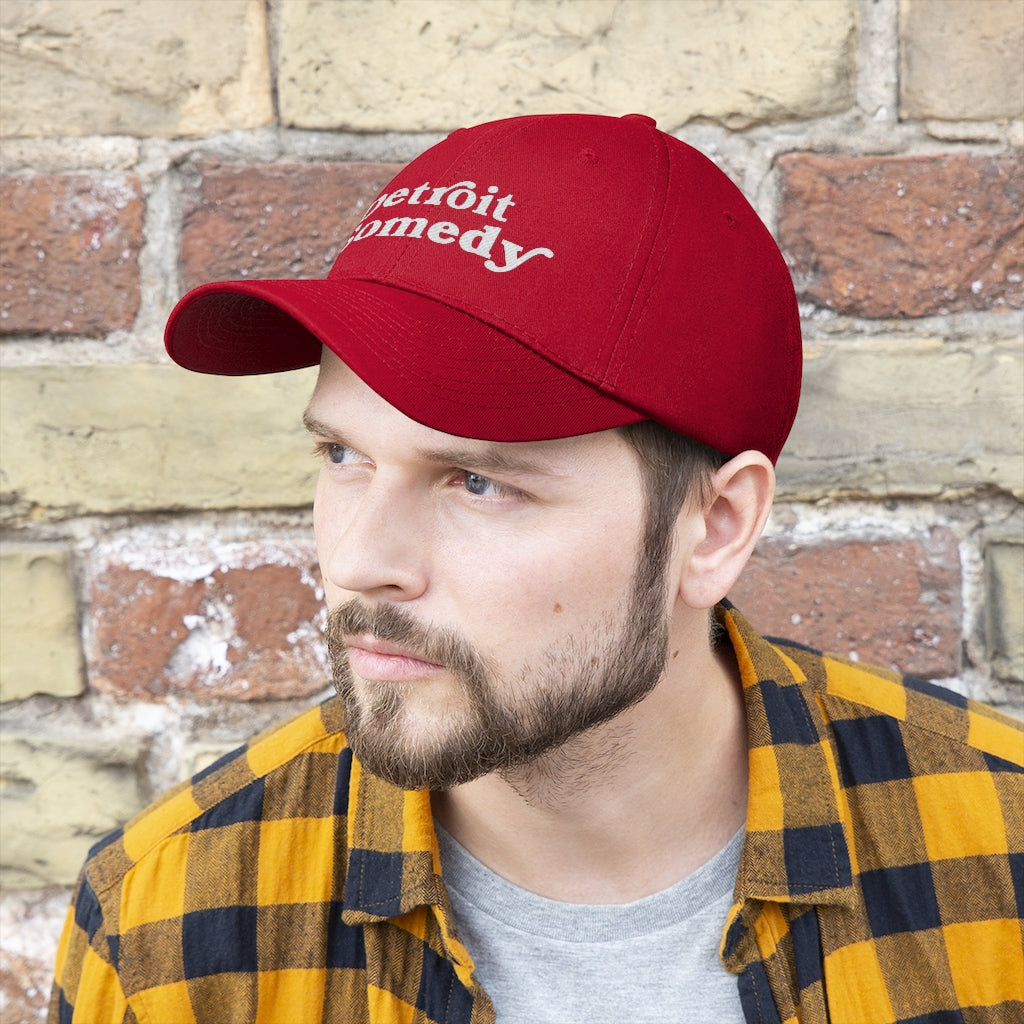 Detroit Comedy Ball Cap Hate - Unisex Twill Hat